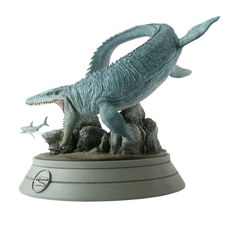 Mosasaurus Jurassic World Polystone Statue Piece Hunter Swiss