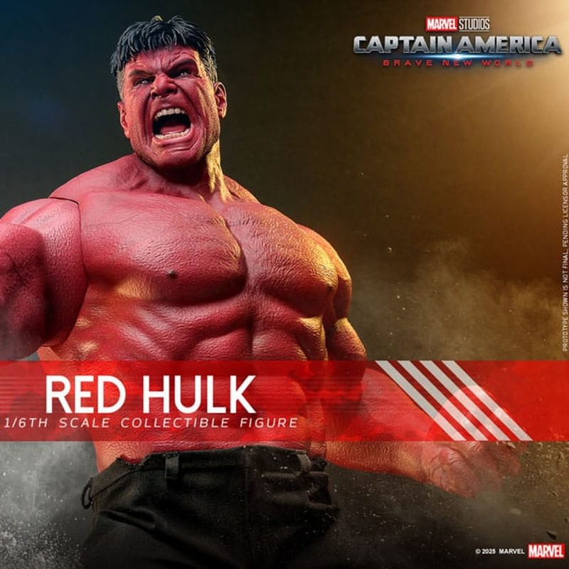 Red Hulk - Captain America: Brave New World - 1/6 Scale Figur