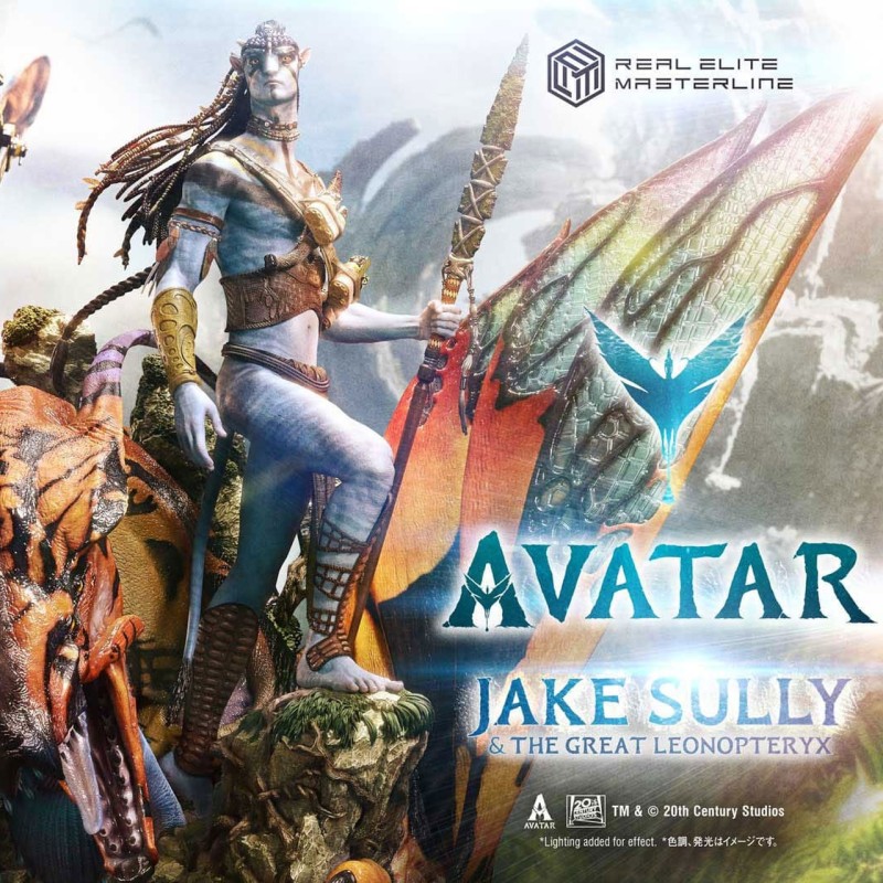 Jake Sully & The Great Leonopteryx - Avatar - 1/4 Scale Statue