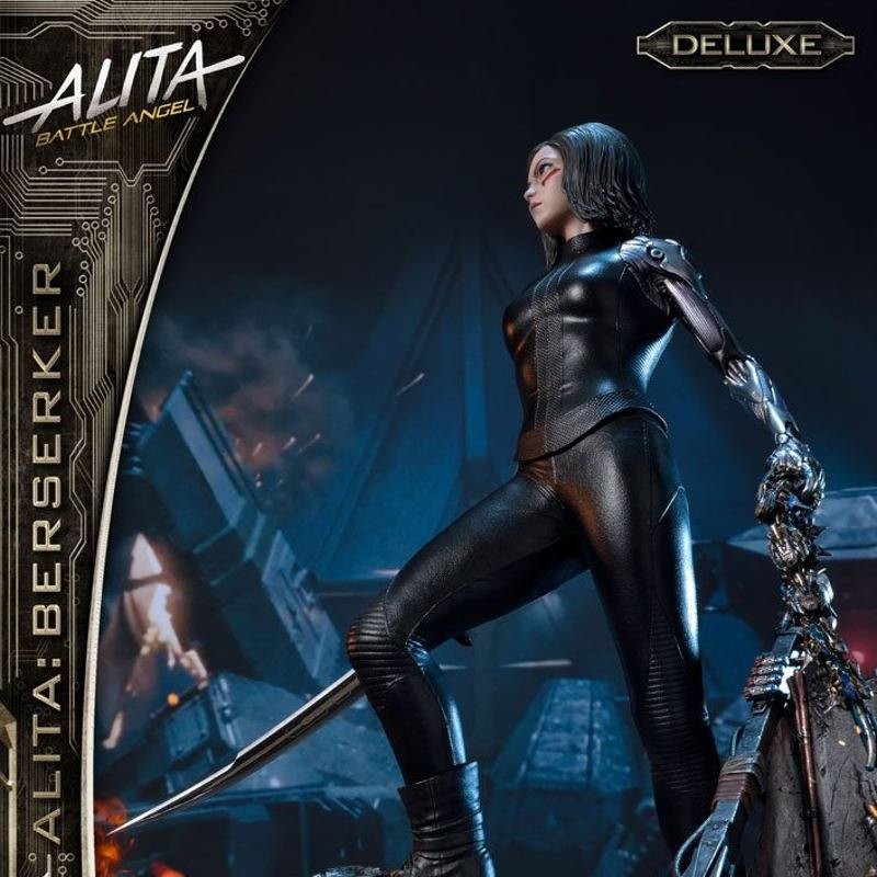 Alita Berserker Deluxe Version - Alita: Battle Angel - 1/4 Scale Polystone Statue