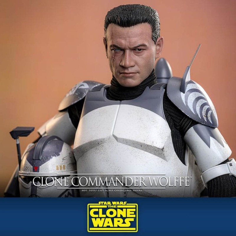 Clone Commander Wolffe - Star Wars: The Clone Wars - 1/6 Scale Figur