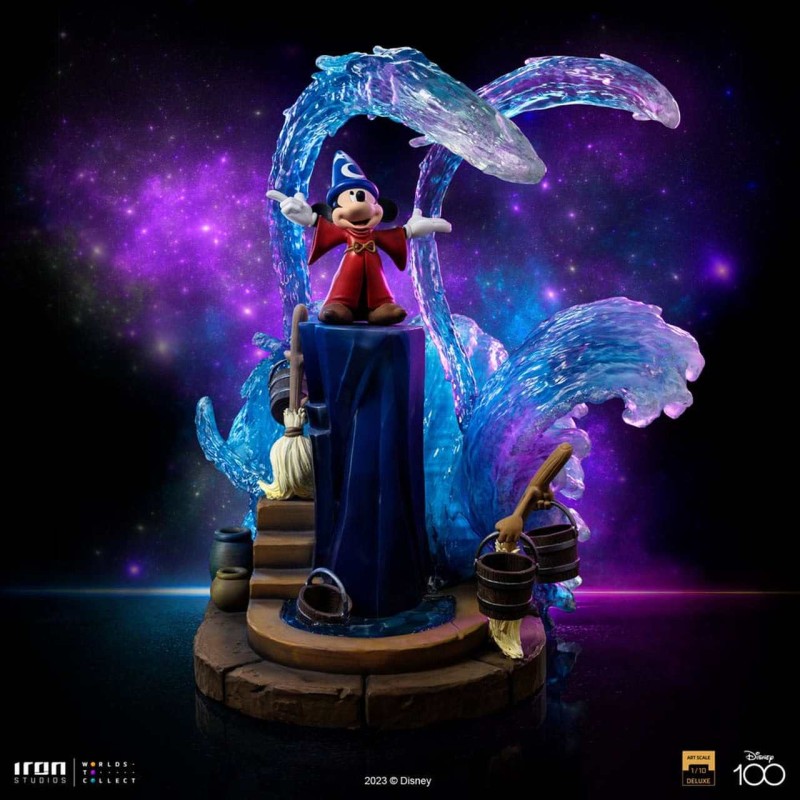 Mickey Fantasia - Disney - Deluxe Art Scale 1/10 Statue