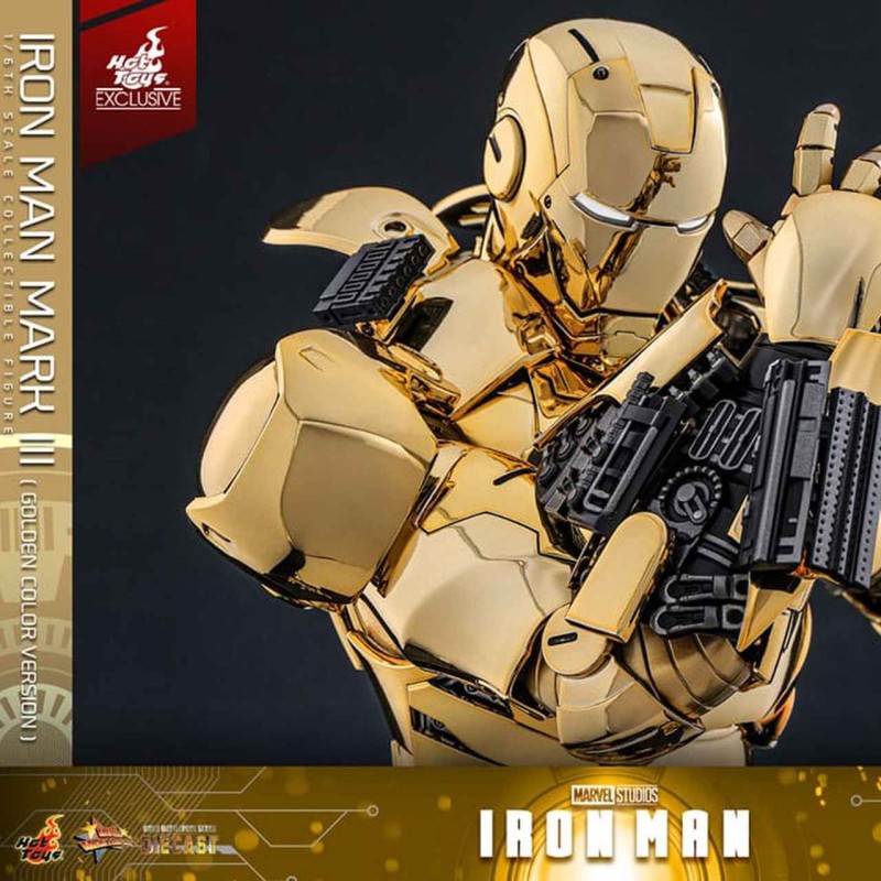 Iron Man Mark III (Gold Color Version) - Marvel - Diecast 1/6 Scale Figur