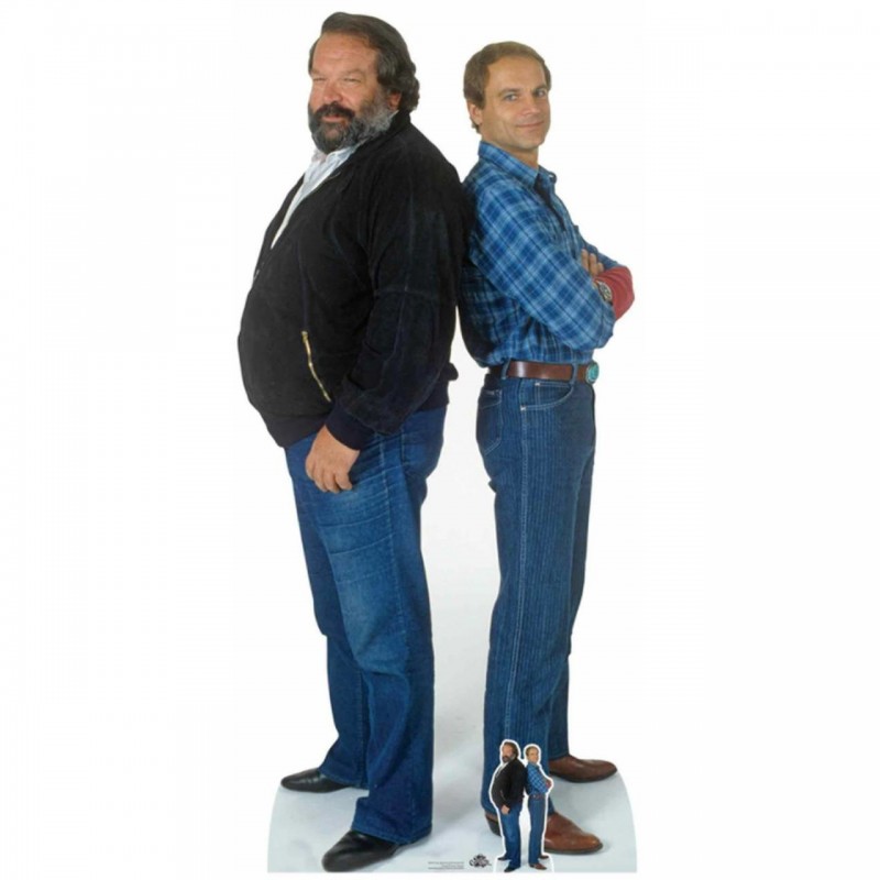 Bud Spencer and Terence Hill - Cardboard Cutout 196cm
