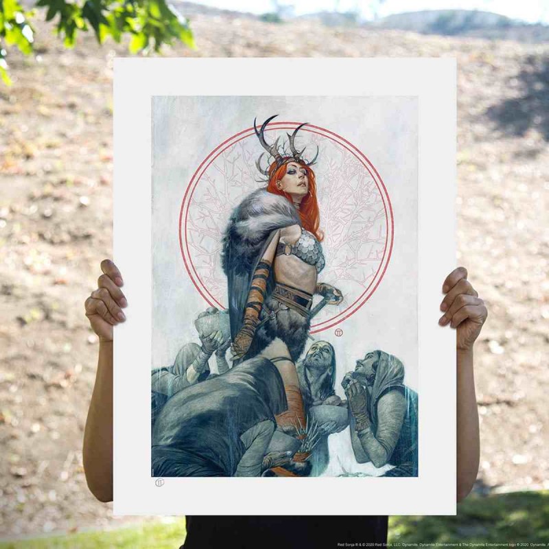 Red Sonja Queen of Hyrkania - Dynamite Entertainment - Kunstdruck 61 x 46 cm