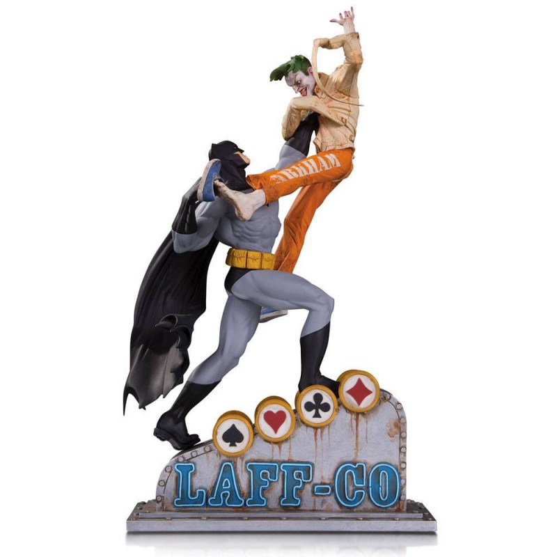 Batman vs The Joker Laff-Co Battle - DC Comics - Statue 34cm