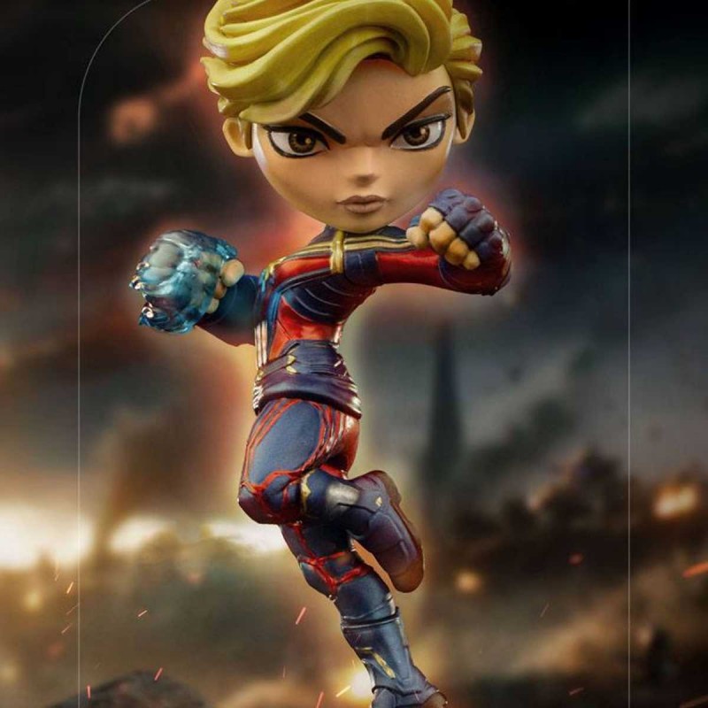 Captain Marvel- Avengers Endgame - Mini Co. PVC Figur