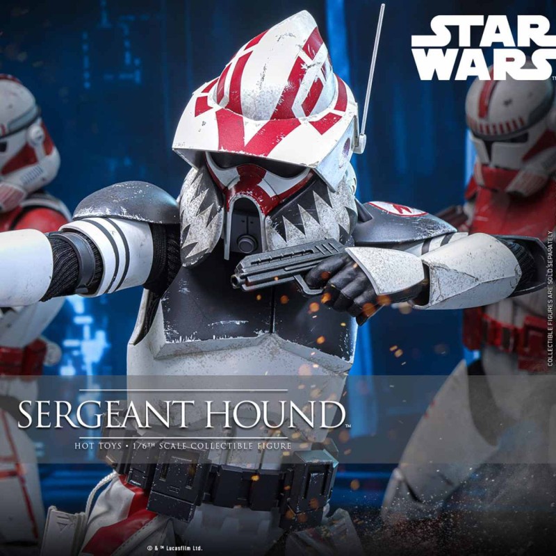 Sergeant Hound - Star Wars: The Clone Wars - 1/6 Scale Figur