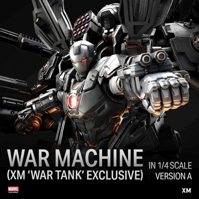War Tank (Version A) - Marvel Comics - 1/4 Scale Premium Statue