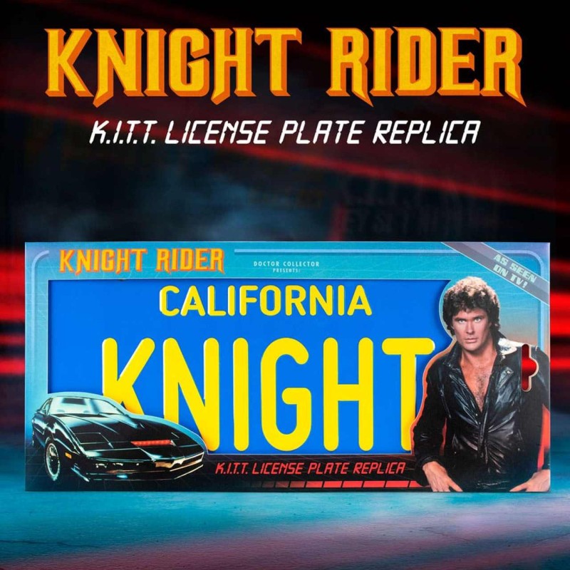 Knight Rider Nummernschild - Knight Rider - Replik 1/1