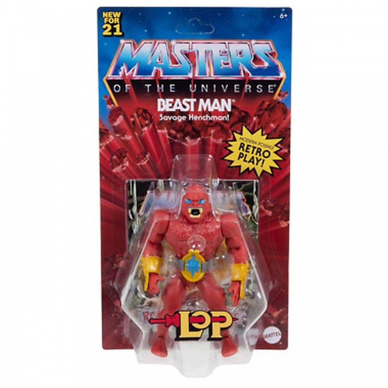 Lords of Power Beast Man - Masters of the Universe Origins - Actionfigur 14cm