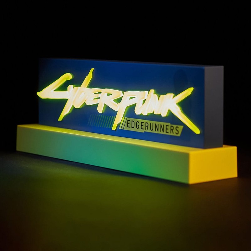 Logo Cyberpunk Edgerunner LED-Leuchte 22cm