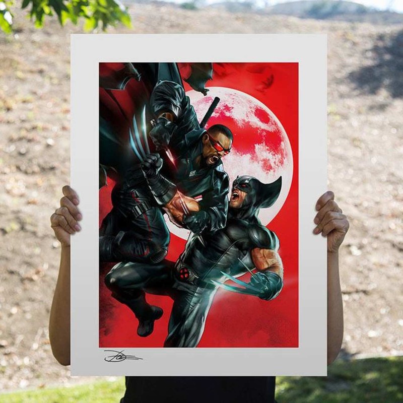 Wolverine vs Blade - Marvel - Kunstdruck 61 x 46 cm