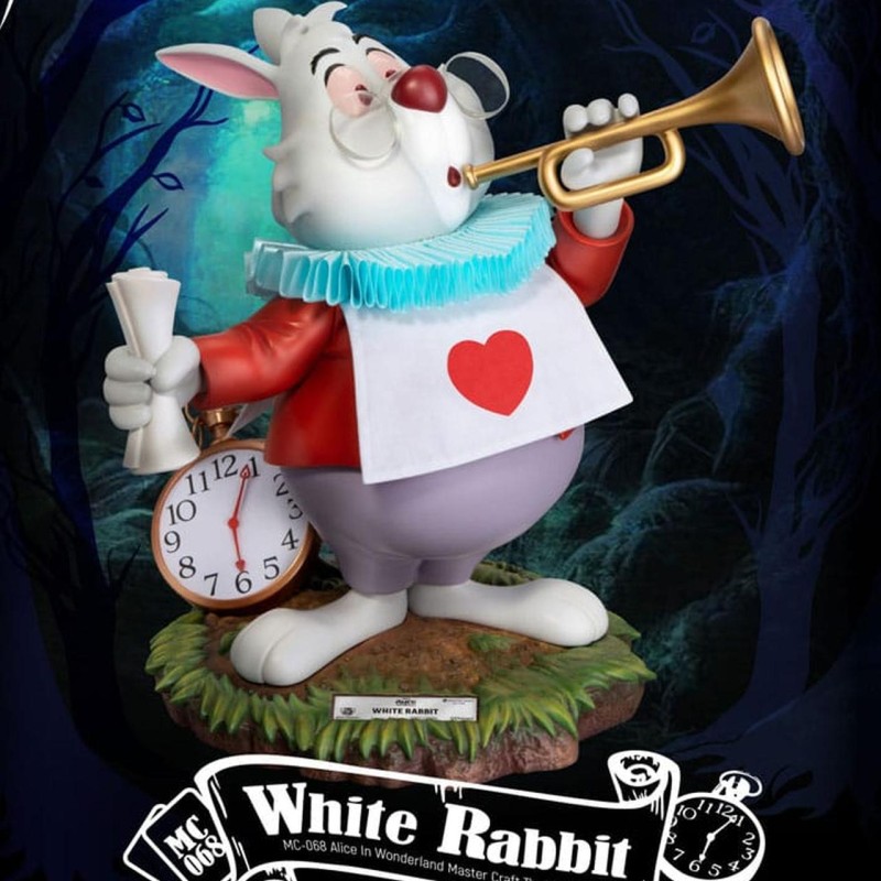 The White Rabbit - Alice im Wunderland - Master Craft Statue