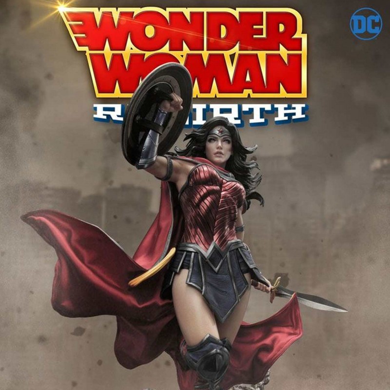 Wonder Woman Rebirth (Silver Armor) - DC Comics - 1/3 Scale Museum Masterline Statue