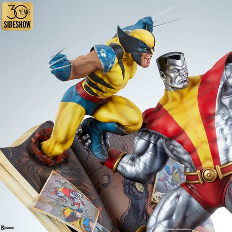 Fastball Special: Colossus and Wolverine - Marvel Comics - Polystone Statue
