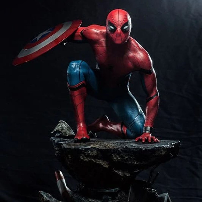 Spider-Man (Premium Version) - Captain America Civil War - 1/4 Scale Statue