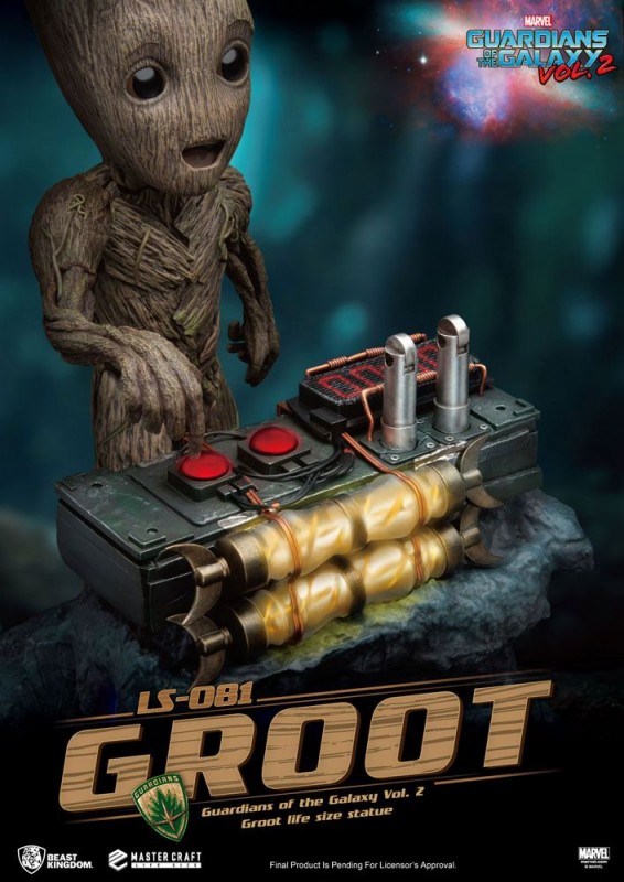 Marvel Guardians Of The Galaxy Baby Groot Schlüsselanhänger – Offiziell Lizenziert, Gummi, 4,5 X 6 Cm