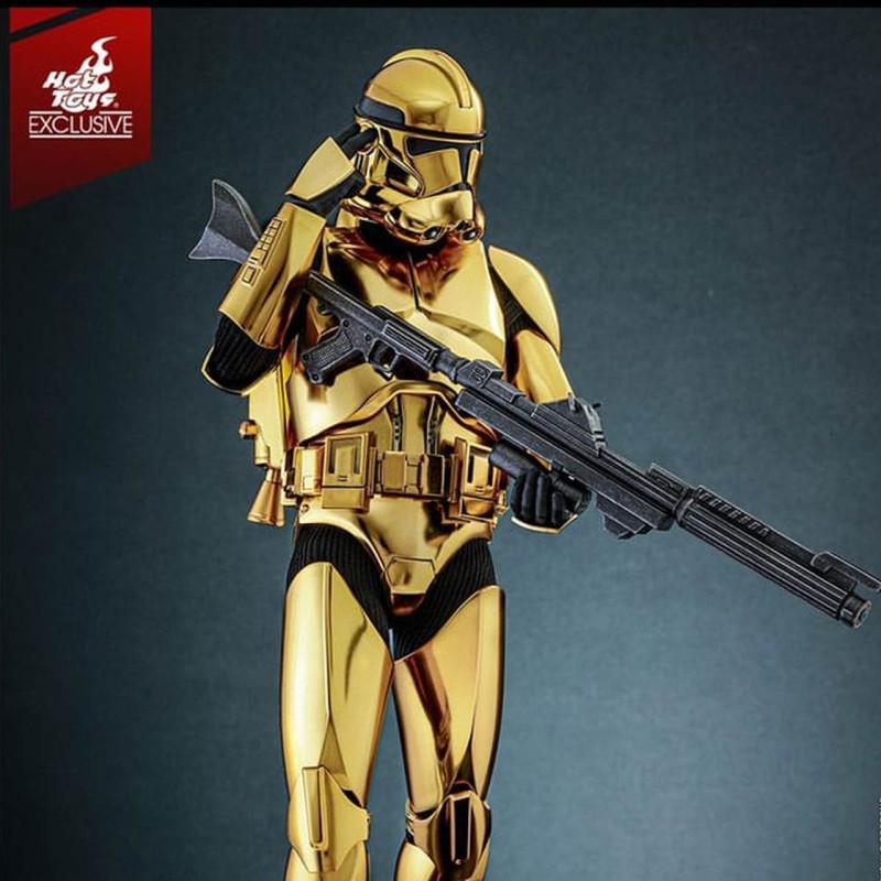 Clone Trooper (Gold Chrome Version) - Star Wars - 1/6 Scale Action Figur