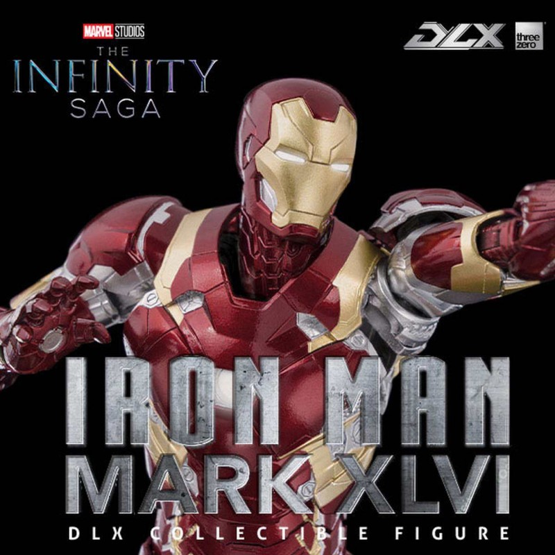 Iron Man Mark 46 - Infinity Saga - 1/12 Scale DLX Actionfigur
