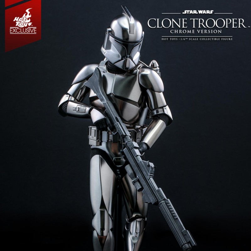 Clone Trooper (Chrome Version) - Star Wars - 1/6 Scale Action Figur