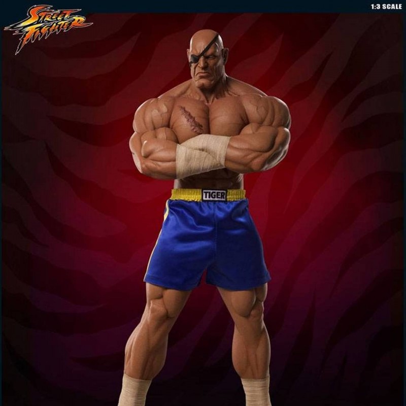 Sagat Emperor of Muay Thai Exclusive - Street Fighter - 1/3 Scale Statue