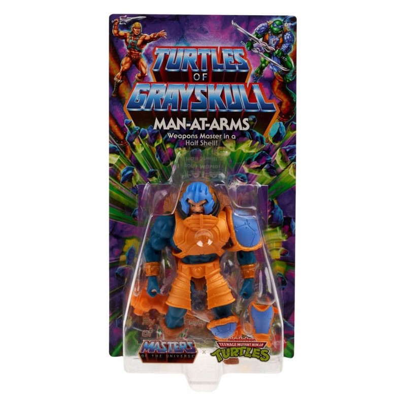 Man-At-Arms - Masters of the Universe Origins Turtles of Grayskull - Actionfigur