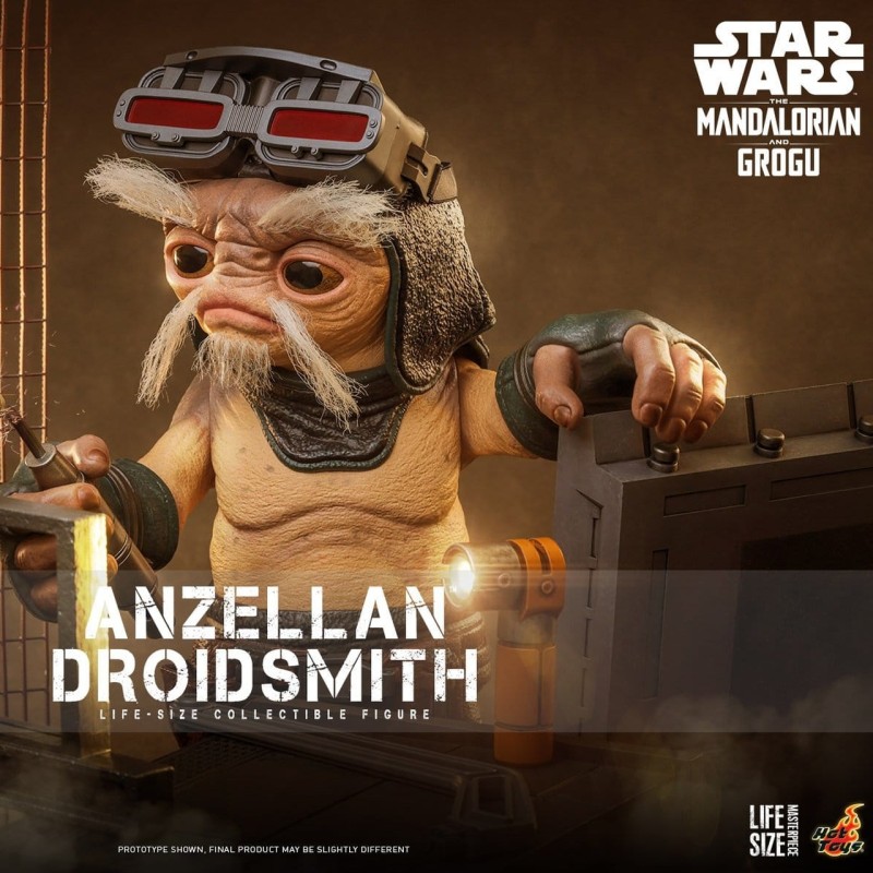 Anzellan Droidsmith - Star Wars The Mandalorian & Grogu - Life-Size Collectible Figur