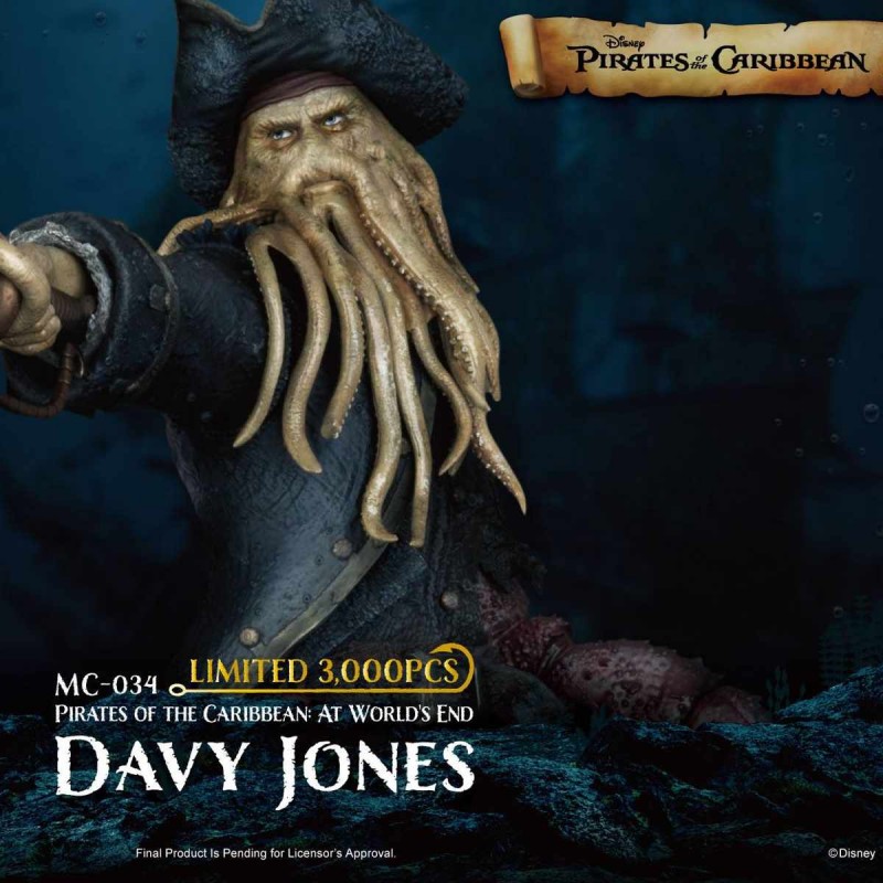 Davy Jones - Pirates of the Caribbean - Am Ende der Welt - Master Craft Statue