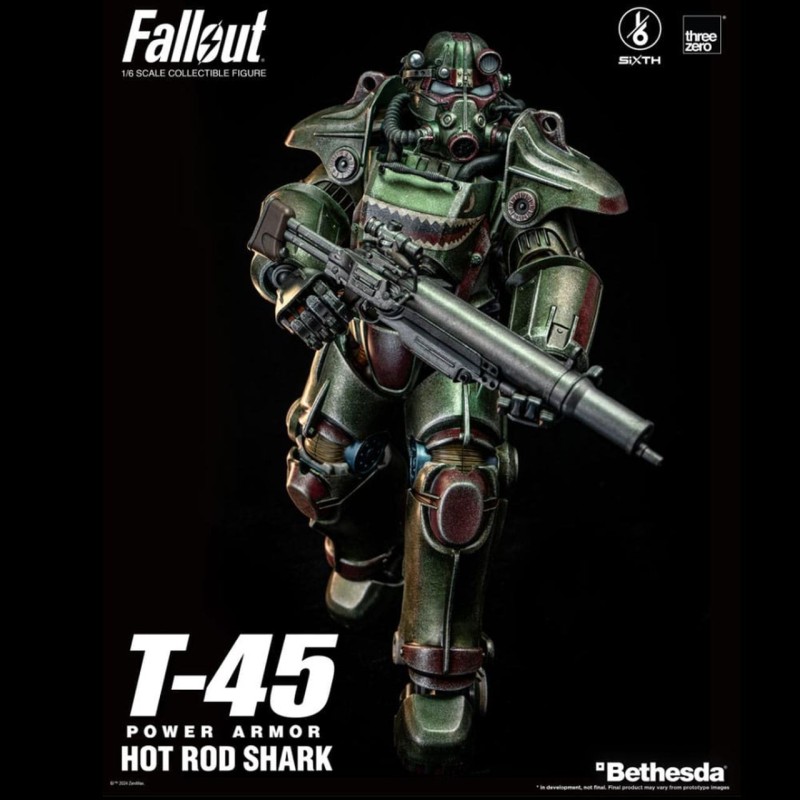 Hot Rod Shark Power Armor - Fallout - 1/6 Scale Action Figur