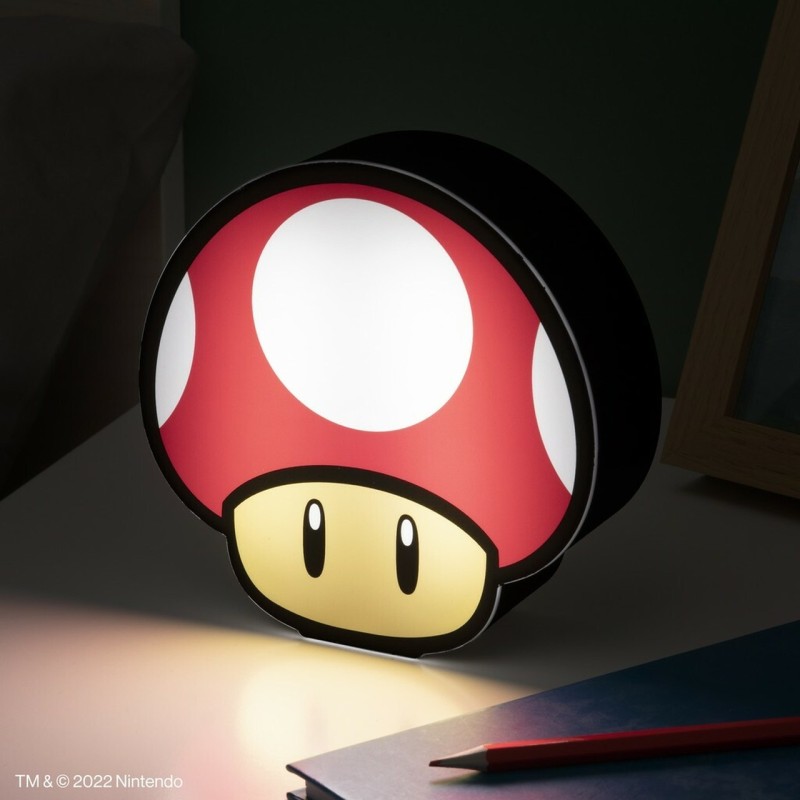 Super Mushroom - Super Mario - Lampe 15cm