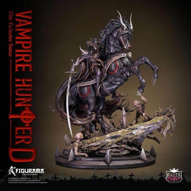 D on Horse - Vampire Hunter D - 1/6 Elite Exclusive Diorama