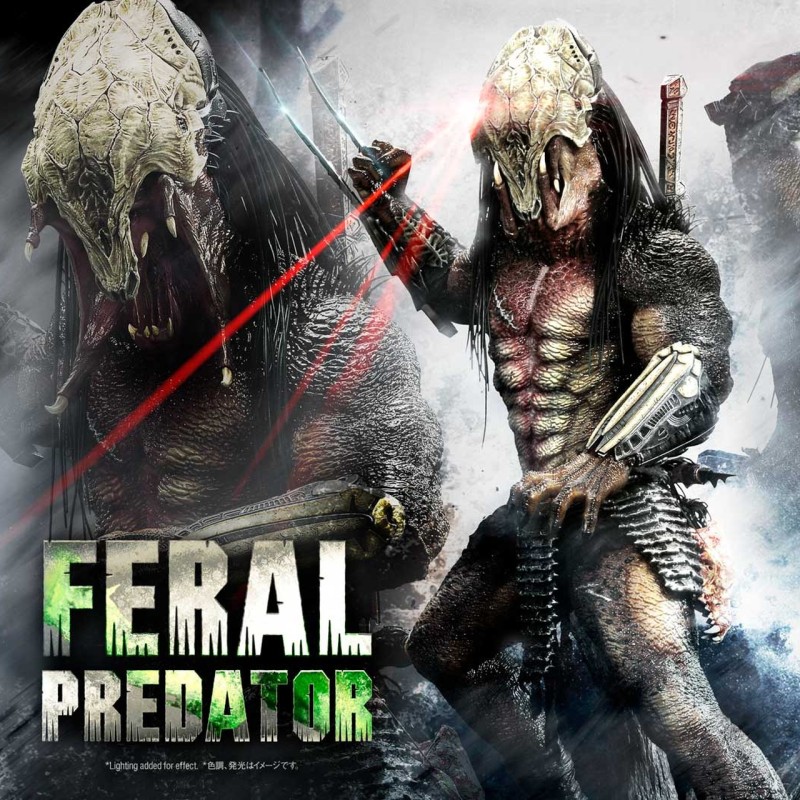 Feral Predator - Prey - 1/3 Scale Statue