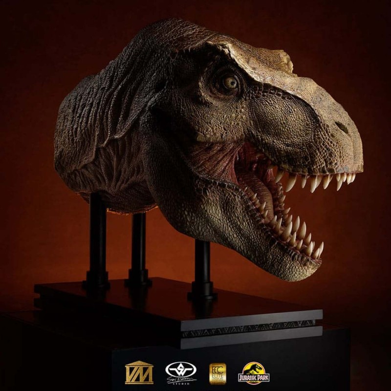 Tyrannosaurus Rex Head - Jurassic Park - 1/2 Scale Büste