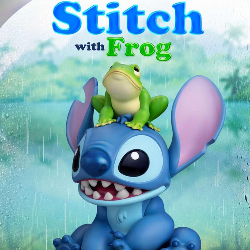 Stitch with Frog - Disney 100th Master Craft Statue