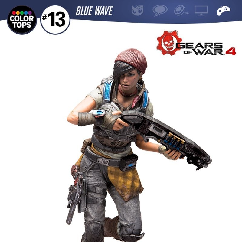 Kait Diaz - Gears of War 4 - Color Tops Actionfigur 18cm