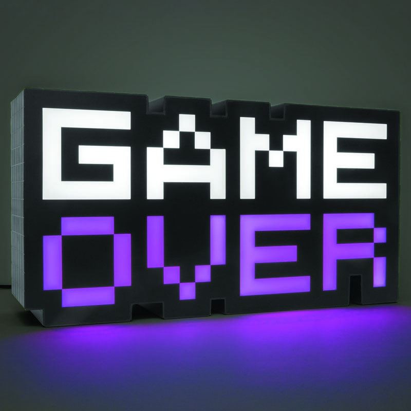 Game Over 8-BIT - Lampe 30cm