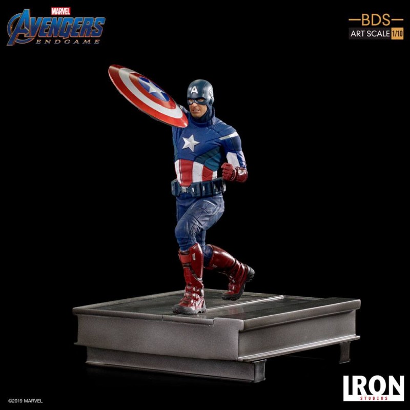 Captain America - Avengers: Endgame - Deluxe BDS Art 1/10 Scale Statue