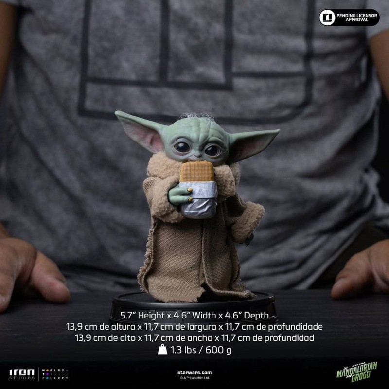 Grogu Food Cart Snack - The Mandalorian & Grogu - 1/4 Legacy Replica Statue