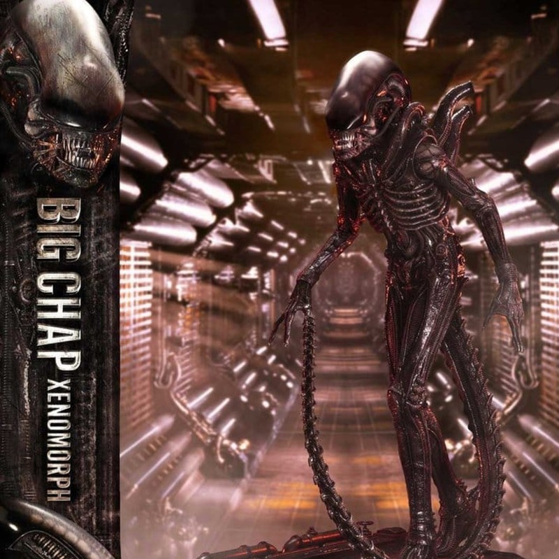 Big Chap Xenomorph Close Up Shot - Alien - Museum Masterline XL Polystone Statue