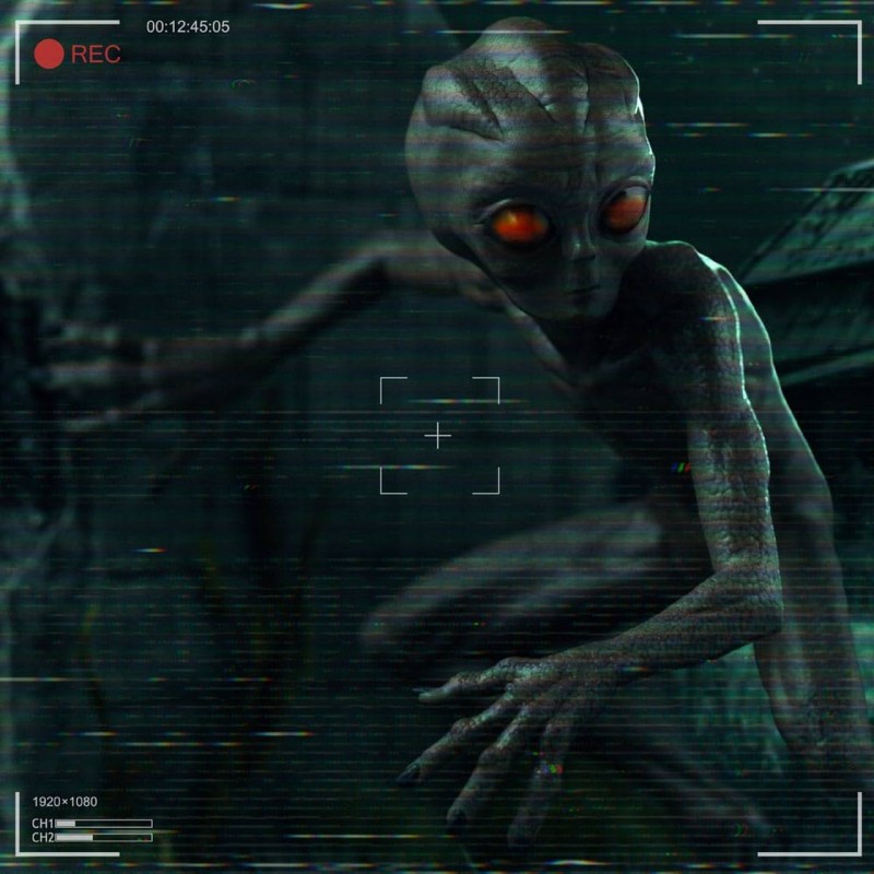 ET Varginha I want to Believe - 1/10 Art Scale Statue