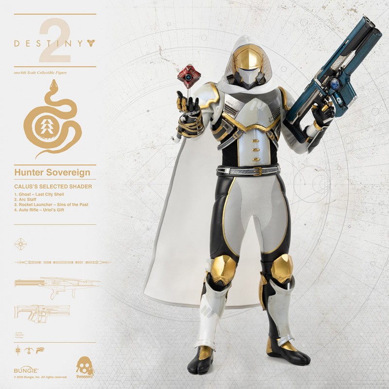 Hunter Sovereign Calus's Selected Shader - Destiny 2 - 1/6 Scale Figur