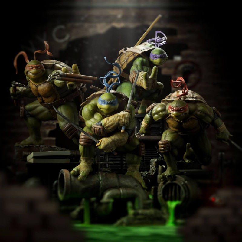 Ninja Turtles Set - Teenage Mutant Ninja Turtles - 1/10 Art Scale Statuen