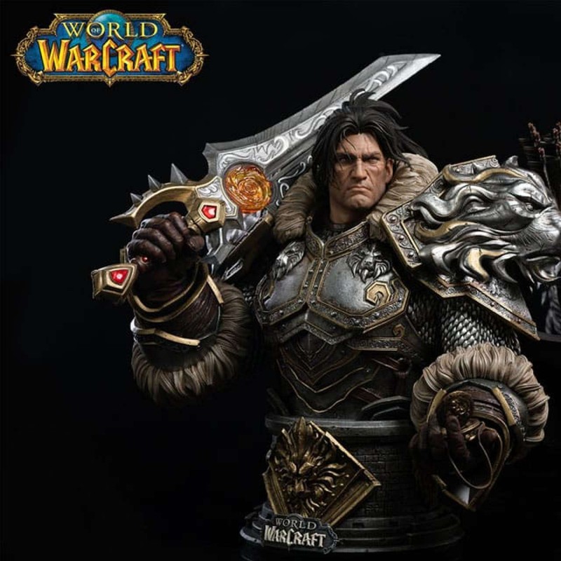 Varian Wrynn - World Of Warcraft - 1/3 Scale Büste