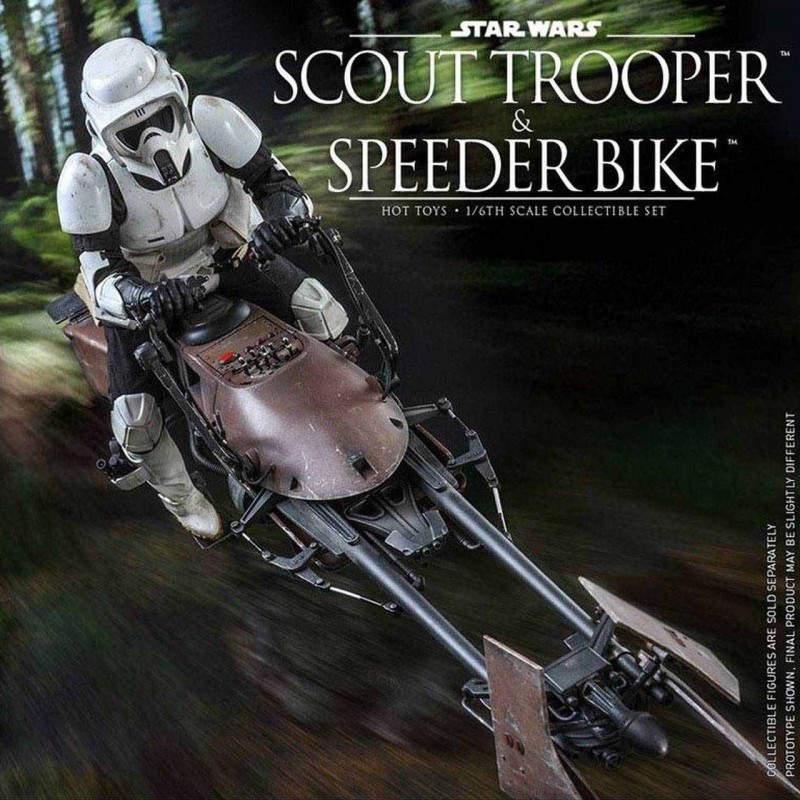 Scout Trooper & Speeder Bike - Star Wars Episode VI - 1/6 Scale Figur