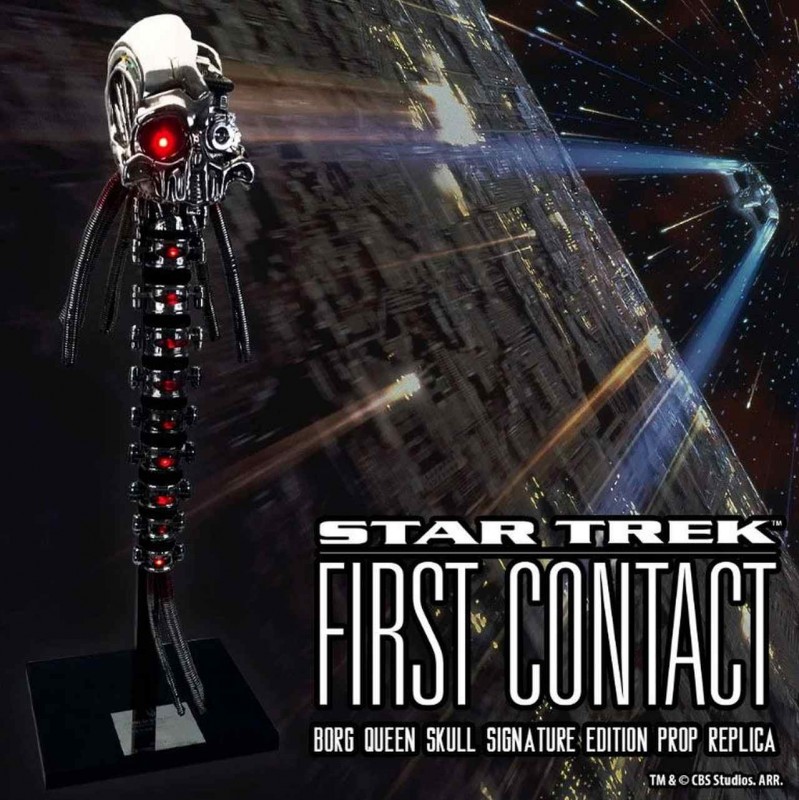 Borg Queen Skull Signature Edition - Star Trek: Der erste Konta- 1/1 Replik