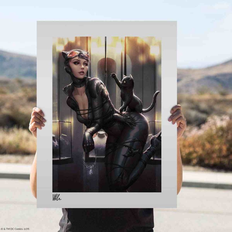Catwoman: All Tied Up by Kendrick Lim - DC Comics - Kunstdruck 61 x 46 cm