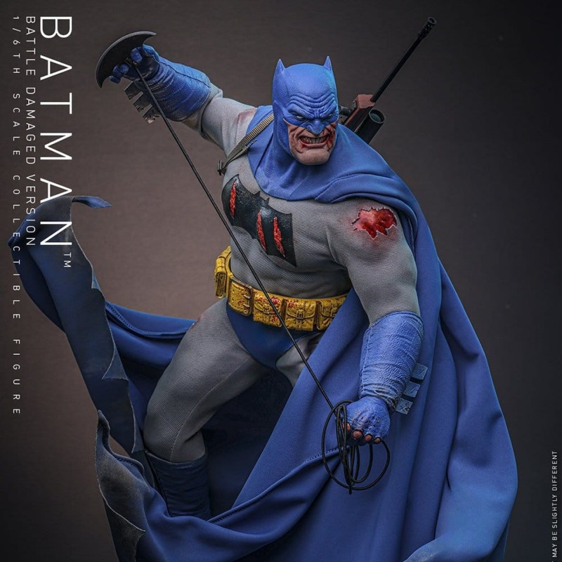 Batman (Battle Damaged Version) - Batman: The Dark Knight Returns - 1/6 Scale Action Figur