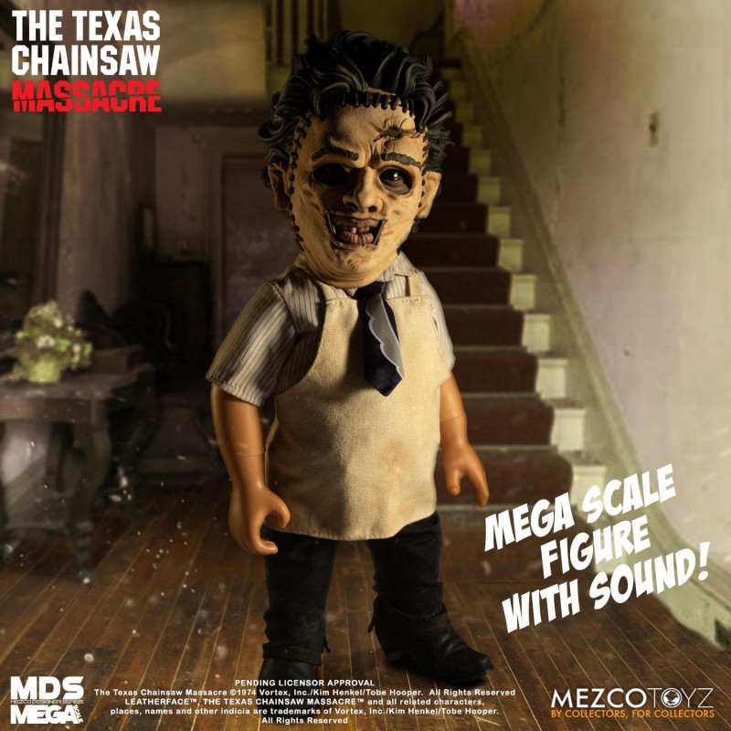 Leatherface - Texas Chainsaw Massacre - Mega Scale Actionfigur