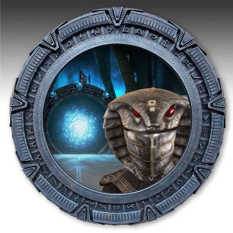 Wall Mirror Prop - Stargate - Replik 50cm
